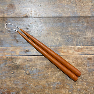 13" Hand-Dipped Tapers, Rust