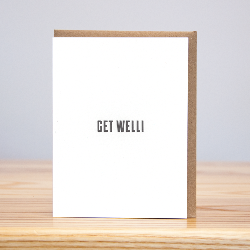 Simple Get Well Card