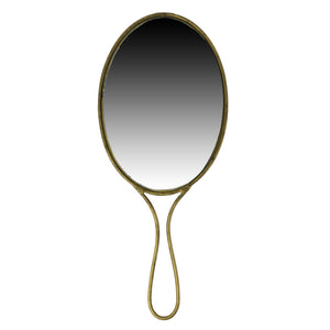 Brass Lena Hand Mirror