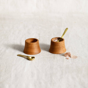 Pinch Bowls + Spoons, Set Of Two