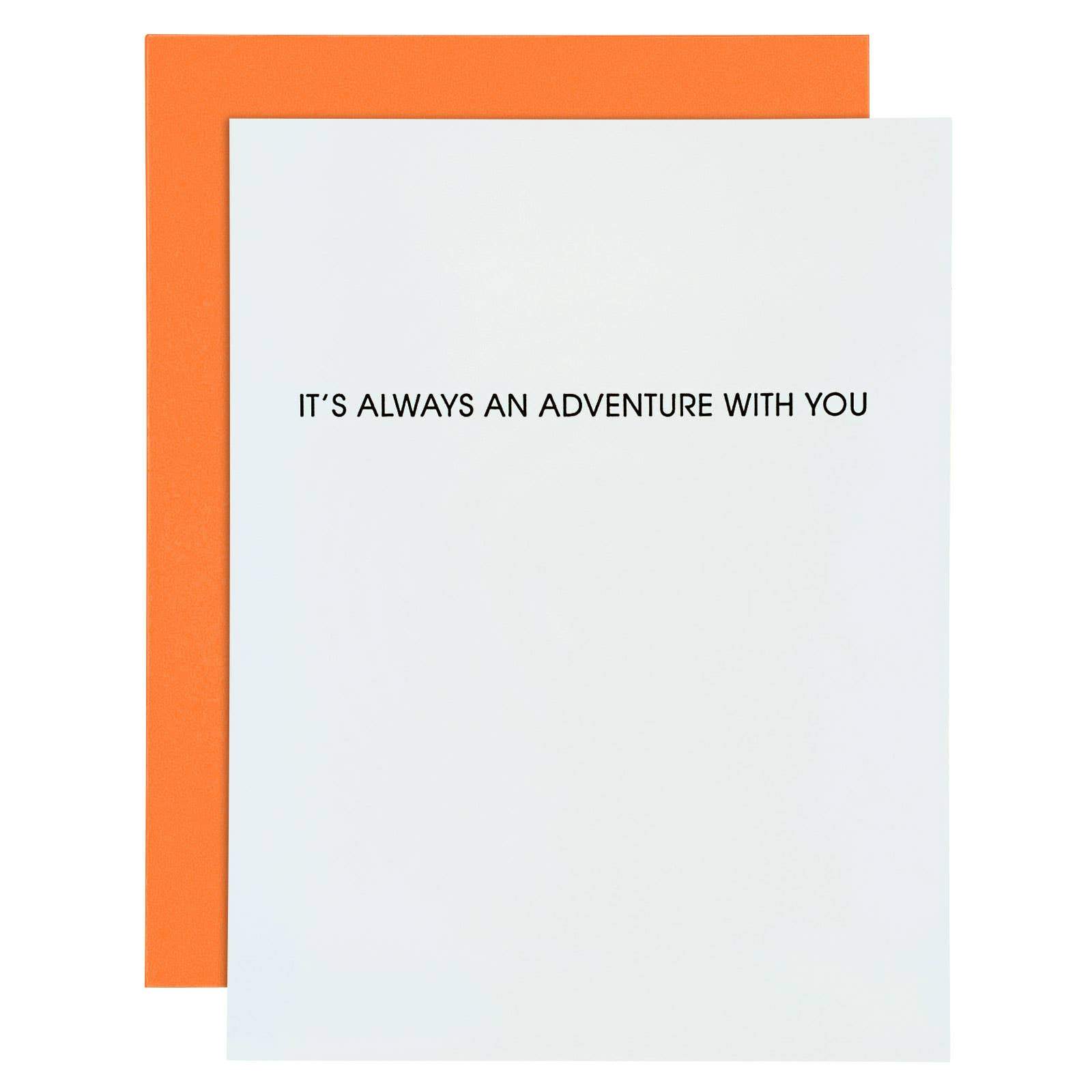 Always An Adventure With You Card
