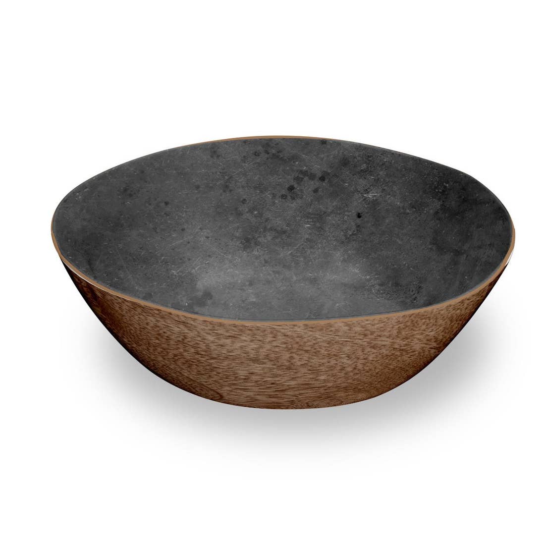 Marin Wood + Stone Bowl