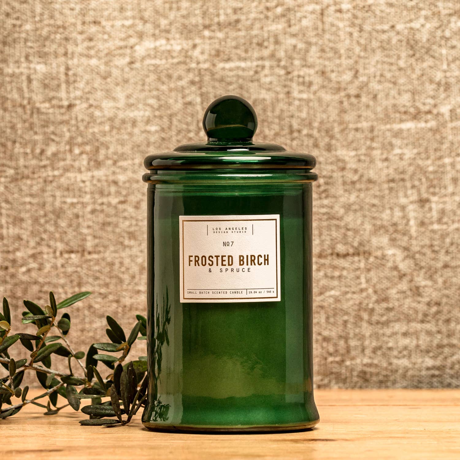 Frosted Birch & Spruce Candle