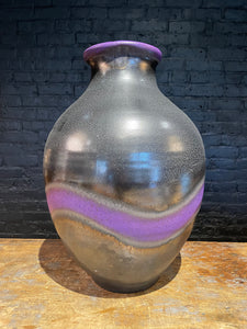 Purple Swirl Vase