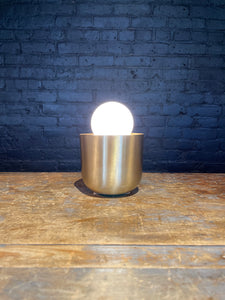 Gleam Brass Lable Lamp