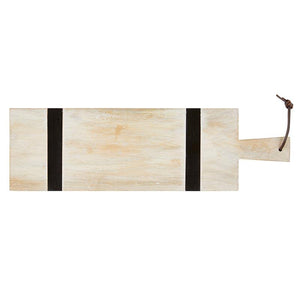 Striped Mango Wood Board, Rectangular