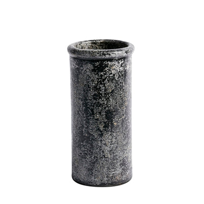 Black Cylinder Vase, Small
