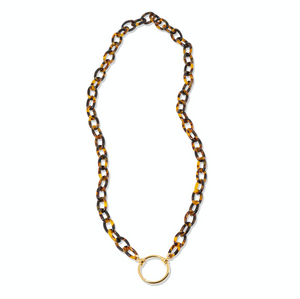 Small Tortoise Link, Gold Plated Link