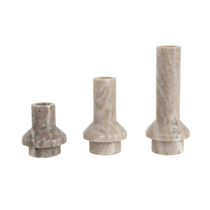 Marble Taper Holder Small