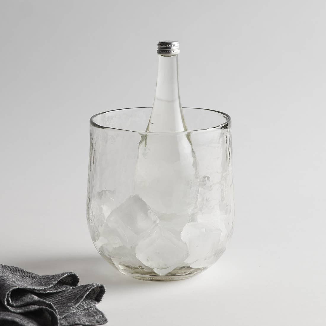 Glass Ice Bucket | Vase