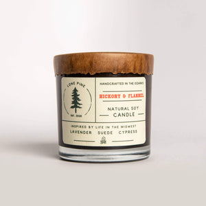 Hickory & Flannel Soy Candle