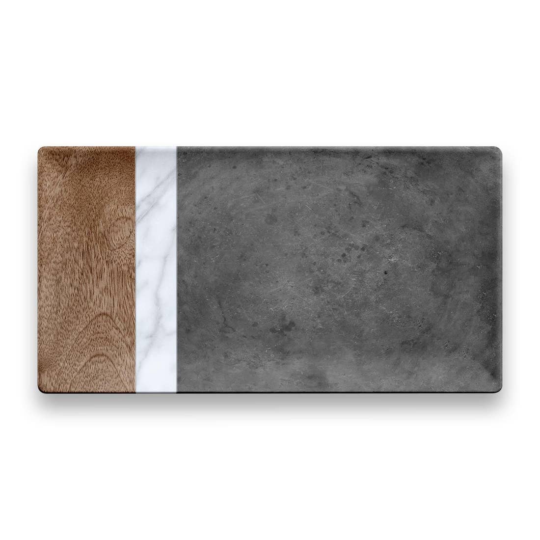 Marin Carrara + Stone Platter