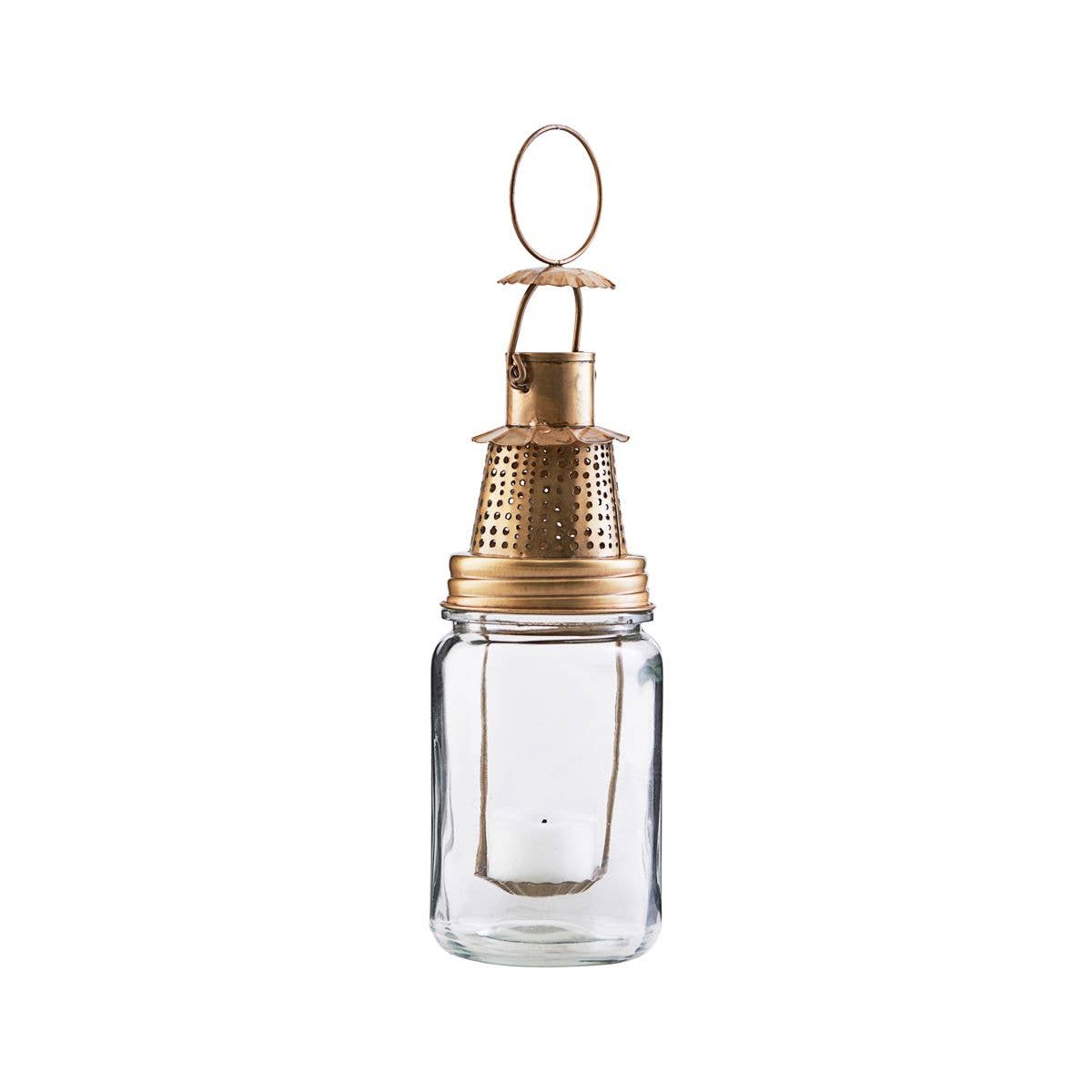 Fhia Lantern Antique Brass, Small