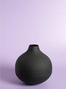 Textured Vase Large Round